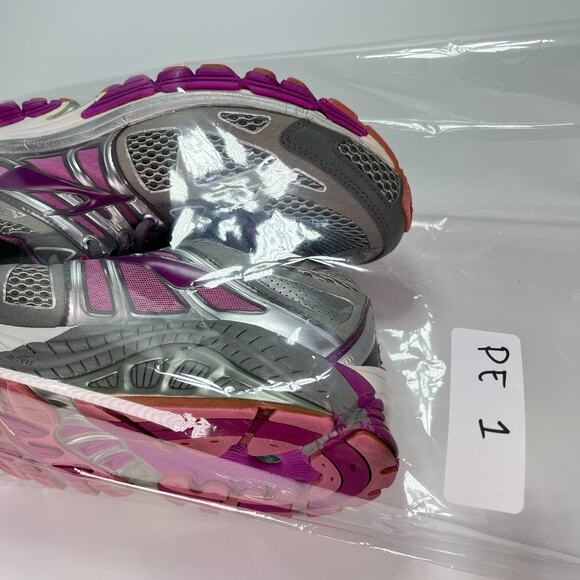 Brooks Ariel Wide Gray Purple Athletic Running Shoes 1201642E085 Women's Size 10 - Picture 10 of 10